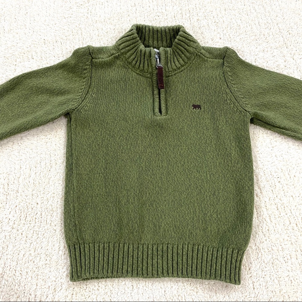 Carter’s Green Knit Sweater sz 2T